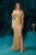 Andrea & Leo Couture Off-Shoulder Fitted Gown A1507