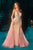 Andrea & Leo Couture Beaded Fitted Gown A1508
