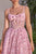 Andrea & Leo A1523 Floral Corset Tea-Length Gown - image 3