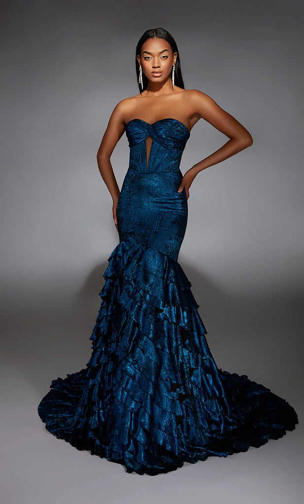 Alyce 61782 Long Prom Dress Royal / 14 Alyce 61782 Long Prom Dress Royal / 14