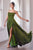 Satin A-line Gown with Pockets B8402