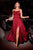 Satin A-line Gown with Pockets B8402