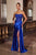 LaDivine C170 Strapless Embellished Corset Evening Dress