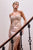 Beaded Fitted Gown La Divine CA121