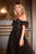 La Divine CB080 Detachable Off-the-shoulder Sleeves Tulle Gown