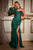 One Shoulder Glitter Mermaid Gown CB131