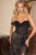 Ladivine CB165 One Shoulder  Evening Dress
