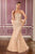 Ladivine CB167 Bow Beaded Evening  Dress
