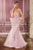 Ladivine CB167 Bow Beaded Evening  Dress