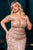 Off the Shoulder Crystal Gown La Divine CC0689