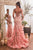 Feather Embellishment Mermaid Gown CC1608