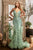 Feather Embellishment Mermaid Gown CC1608