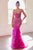 Mermaid Prom Dress with Feathers CC2308