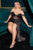 Off Shoulder Beaded Fitted Gown La Divine CC324