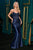 Strapless Beaded Fitted Gown La Divine CC475