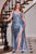 Curves La Divine CC475C Embellished lace Corset Evening Dress
