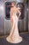Beaded Fitted Gown La Divine CC490