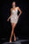 La Divine CC501 Crystal Beaded Fitted Homecoming Mini Dress