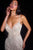 La Divine CC501 Crystal Beaded Fitted Homecoming Mini Dress