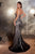 Strapless Embellished Mermaid Gown CC6018