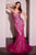 Strapless Embellished Mermaid Gown CC6018
