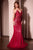 Strapless Embellished Mermaid Gown CC6018
