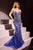 Strapless Embellished Mermaid Gown CC6018