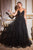Cinderella Divine CD0154 Beaded and tulle skirt A-line dress