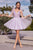 Tulle A-Line Cocktail Dress CD0174