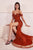 Off the Shoulder Sequin Prom Gown CD0203