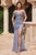Off the Shoulder Fitted Sequin Dress Ladivine CD0219