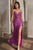 Strapless Embellished Gown CD0227