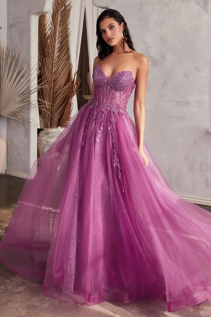 Strapless Layered Tulle Gown CD0230 Strapless Layered Tulle Gown CD0230 Strapless Layered Tulle Gown CD0230 Strapless Layered Tulle Gown CD0230