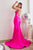 Mermaid Gown with  Corset Back CD2219