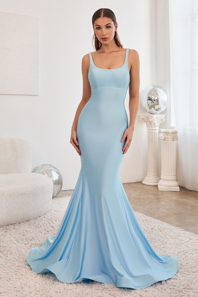 Mermaid Gown with Corset Back CD2219 – Sparkly Gowns