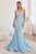 Mermaid Gown with  Corset Back CD2219