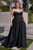 Curves A-Line Glitter Prom Gown CD252C