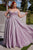 Curves A-Line Glitter Prom Gown CD252C