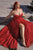 Curves A-Line Glitter Prom Gown CD252C