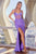 Glitter Fitted Prom Gown CD307