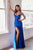 Glitter Fitted Prom Gown CD307