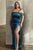 One Shoulder Satin Draped Dress CD327C