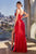 Fitted Red Prom Dress CD346