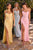 Strapless Chiffon Fitted Dress La Divine CD383