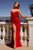 Strapless Chiffon Fitted Dress La Divine CD383