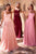 Chiffon A-Line Corset Dress Ladivine CD386