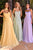 Chiffon A-Line Corset Dress Ladivine CD386