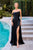A-Line Fitted Gown La Divine CD409