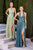 La Divine CD412 Halter Neckline Chiffon Gown