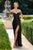 La Divine CD417 Off-the-shoulder Chiffon Bridesmaid or Wedding Guest Dress